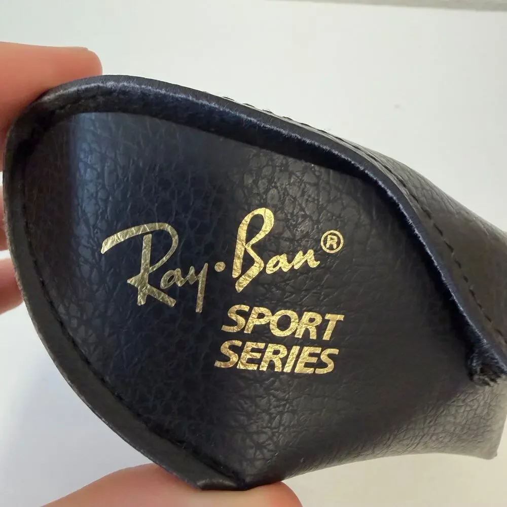 Vintage 90's Bausch & Lomb BLack Ray-Ban Sports Series 1 W1736 G-20 Chromax RARE